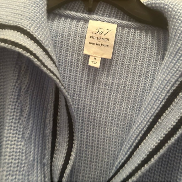 Cinq a sept Cecile sailor collar sweater size medium - Picture 8 of 11